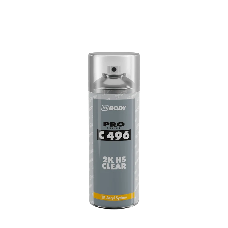 C496 2K HS CLEAR SPRAY ambalajı