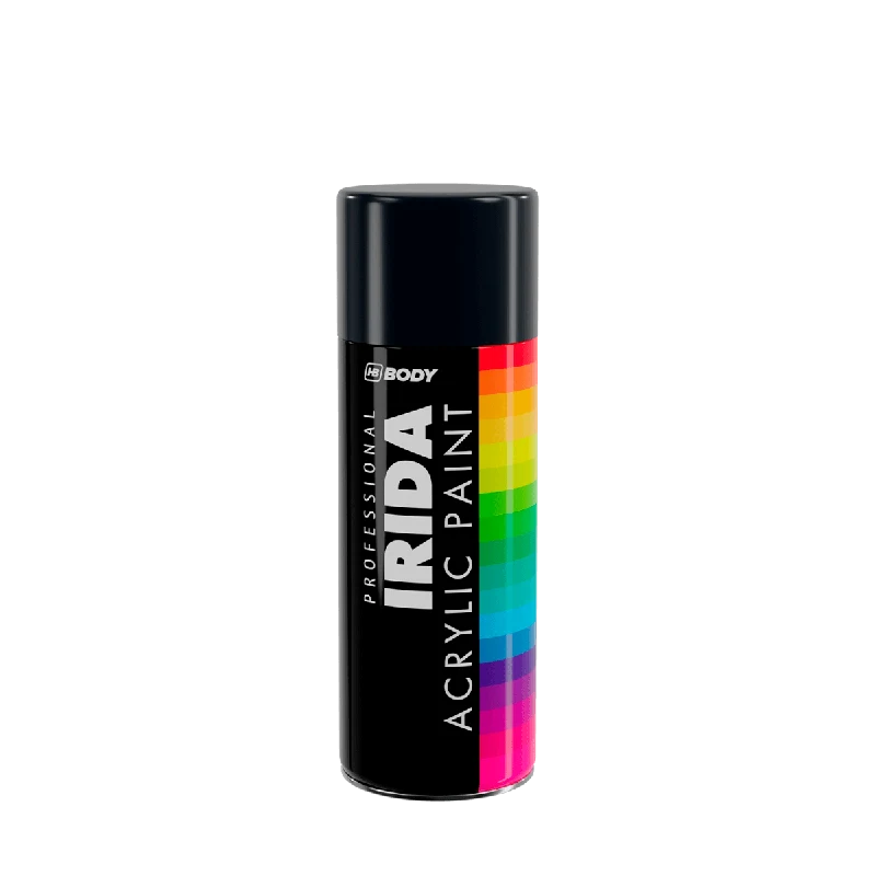 IRIDA PAINT SPRAY (Mat siyah) ambalajı